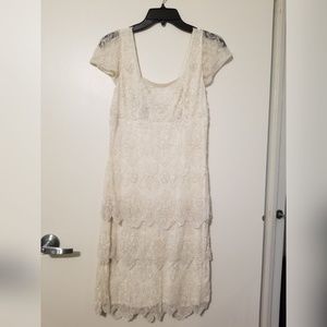 Pisarro Nights Beaded Sheath Dress